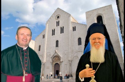 5-6 Dicembre 2016: La Chiesa di Bari-Bitonto accoglie il Patriarca di Costantinopoli Sua Santità Bartolomeo I
