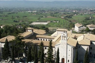 L’Istituto Serafico di Assisi visto dall’alto