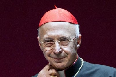 Il cardinale Angelo Bagnasco, arcivescovo di Genova e presidente della Cei (Lapresse)