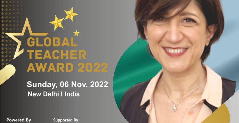 Global teacher Award 2022 alla professoressa Maria Raspatelli