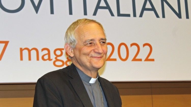 Un'immagine del cardinale Matteo Zuppi, presidente della Cei (ANSA)