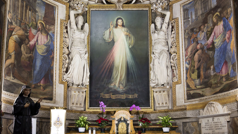 Santuario Divina Misericordia, Chiesa S. Spirito in Sassia