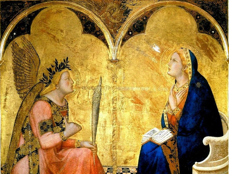 Ambrogio Lorenzetti Annunciazione