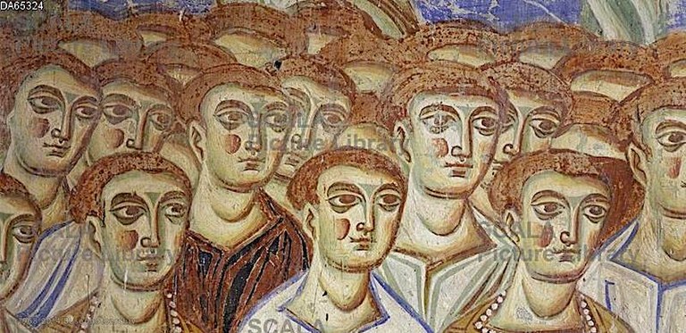 s. Angelo in Formis, Affreschi del XII secolo, Capua (CE)