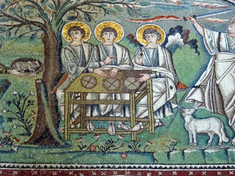 Trinità, Chiesa di san Vitale, ravenna, 475 circa