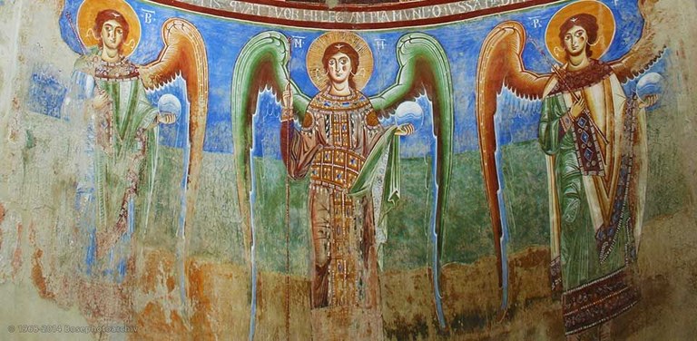 s. Angelo in Formis, Affreschi del XII secolo, Capua (CE)