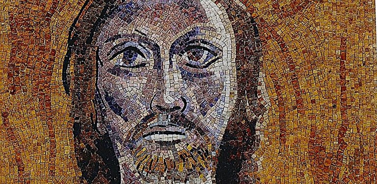 Mosaico realizzato per il progetto di arte pubblica di Tornareccio (Chieti)
