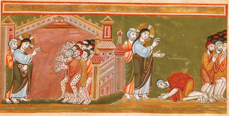 XXVIII Domenica del Tempo Ordinario anno C. Dio ci offre non solo guarigione, ma salvezza