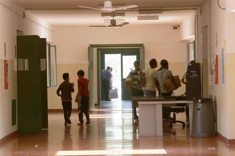 Il Cie di via Corelli a Milano, oggi chiuso