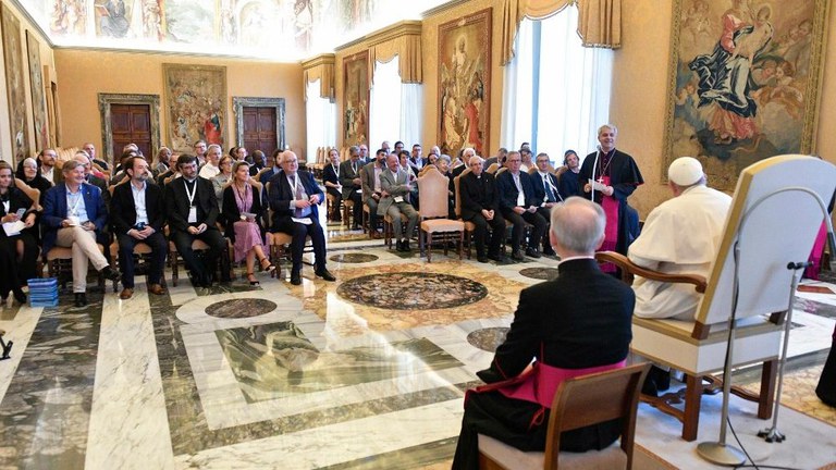 L'udienza di Papa Francesco ai partecipanti alle Giornate pastorali delle comunità cattoliche francofone