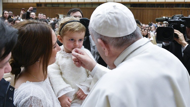 Il Papa in udienza generale (Vatican Media)