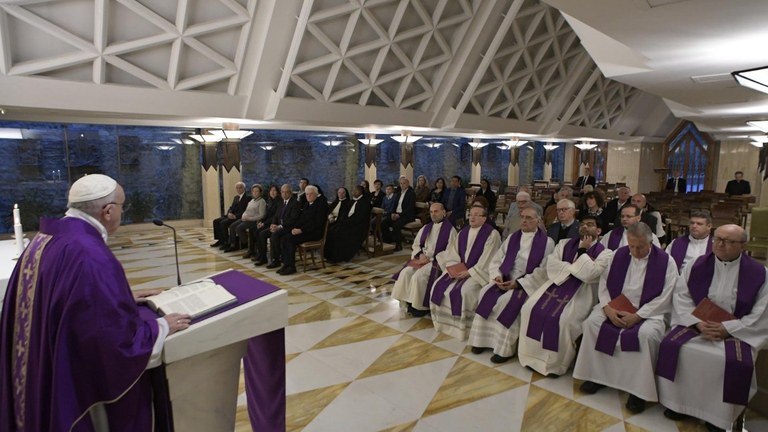 2019.04.04 Messa Santa Marta (Vatican Media)