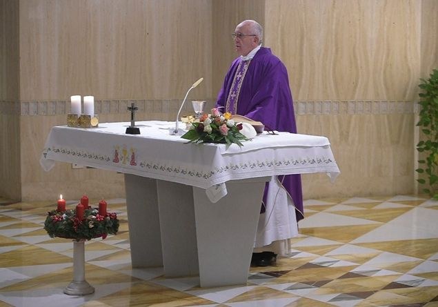 Il Papa: «San Giuseppe non andò dallo psichiatra ma credette»