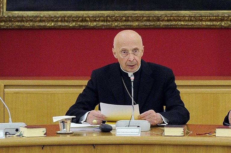 Il cardinale Angelo Bagnasco (Siciliani)