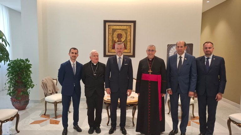 L'Arcivescovo accoglie il Presidente della Repubblica Slovacca in visita a Bari
