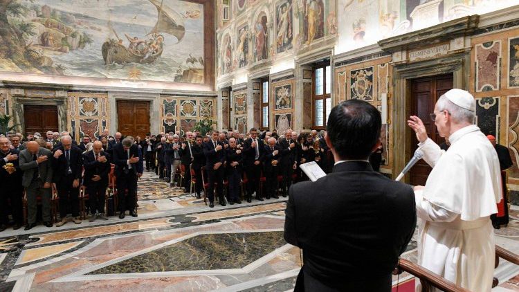 L'udienza di Papa Leone XIV ai membri della Consulta nazionale antiusura