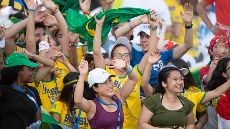 Giovani alla Gmg di Panama (Vatican Media)