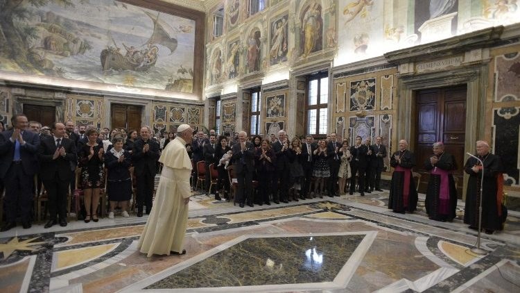 Udienza a Dirigenti e Personale del quotidiano Avvenire (Vatican Media)