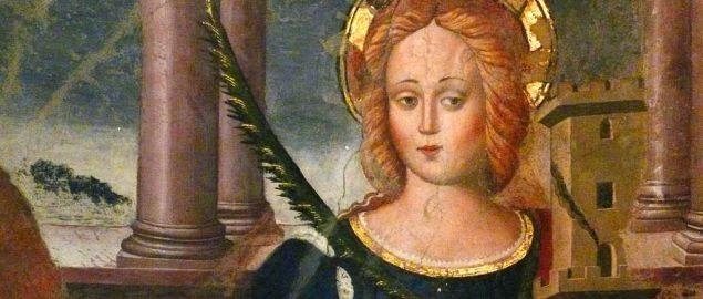 Santa Barbara, la martire del fuoco "sequestrata" dal padre