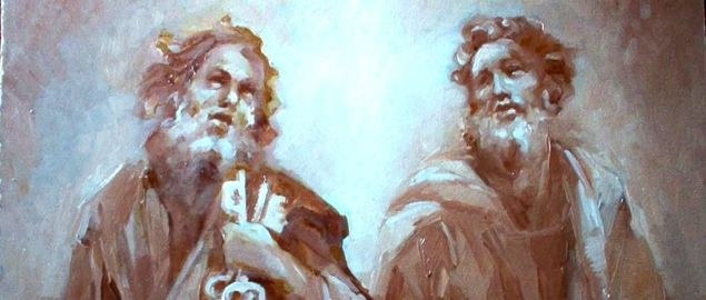 Santi Pietro e Paolo, le rocce della prima Chiesa