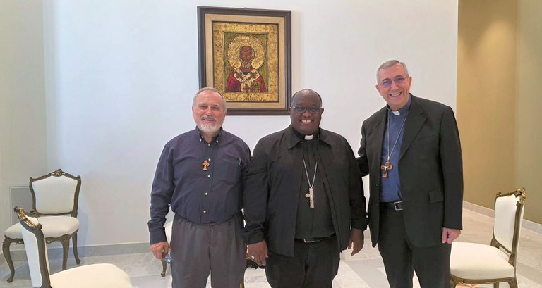 Visita in episcopio del vescovo di Awasa